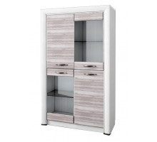 Шкаф-витрина для посуды Оливия 2V2D