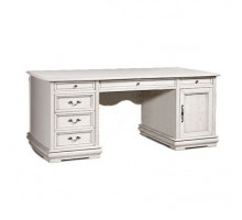 Стол письменный Оскар ММ-218-20 (белая эмаль+пт)